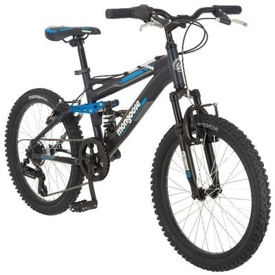 mongoose massif boy's 20 fat tire bike